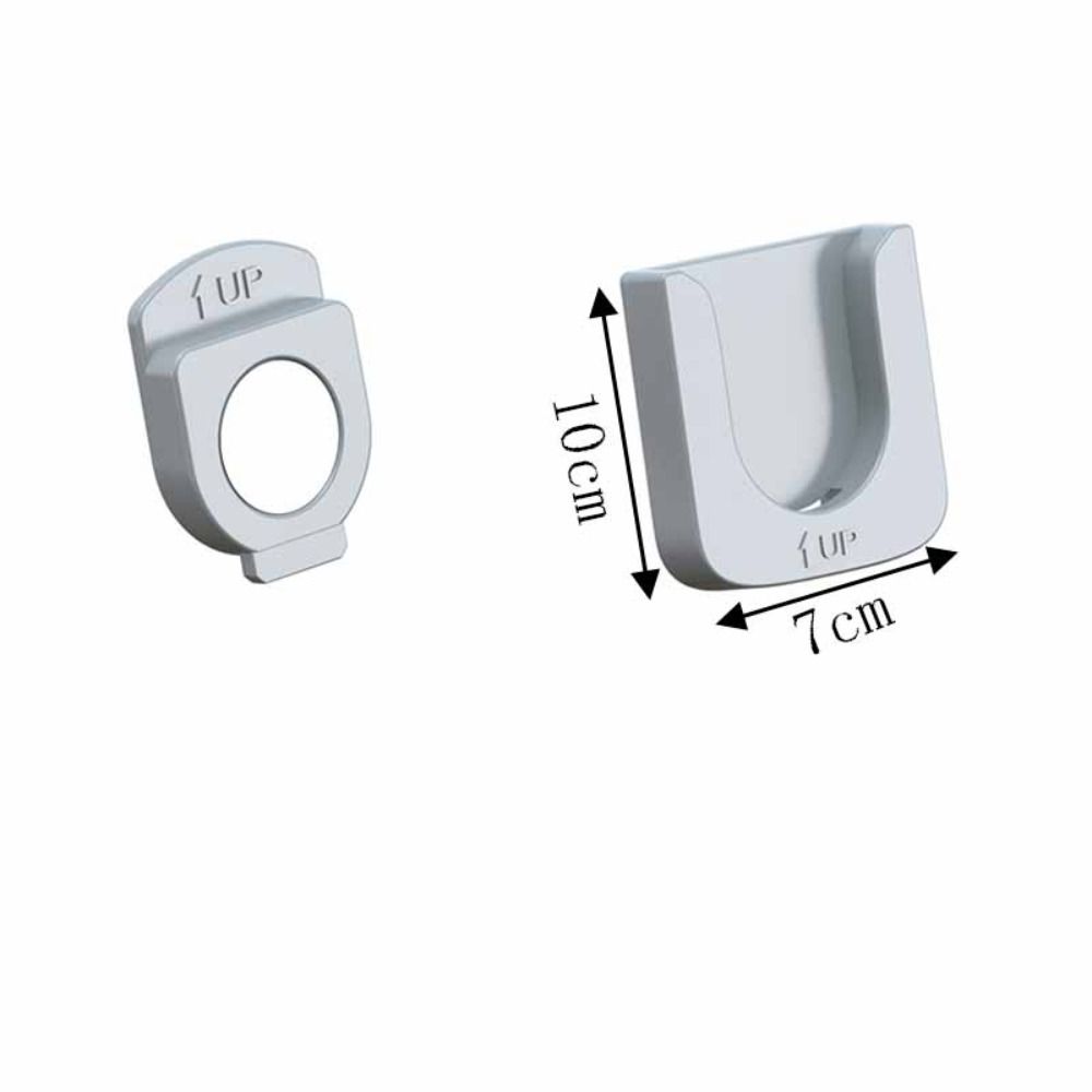 High Quality Punch-free Remote Control Holder Anti-Lost ABS Storage Hook Wall Mount Control Organizer Home