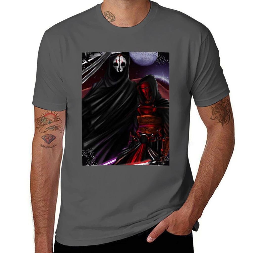 Episches Revan- und Darth-Nihilus-T-Shirt, süße Kleidung, Tiermotiv, Jungen, Vintage, Oversize, Fruit of the Loom Herren-T-Shirts
