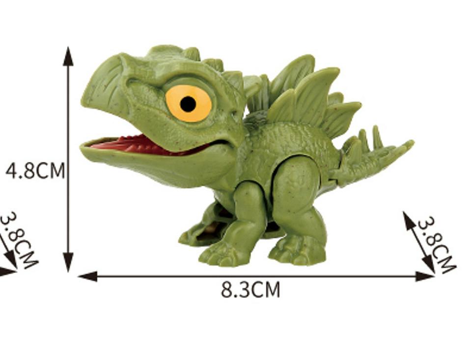 New Children's Educational Finger-Biting Dinosaur Toy Set - Blind Bag Edition