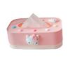 Cute Lift Tissue Box Rectangular Plastic Free Adjustable Lift Lifting Tissue Box for Bedroom Living Room