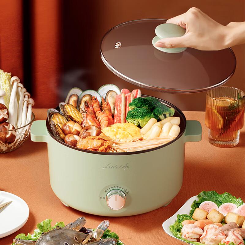 Xiao Hua Xian 5L Multi-function Electric Hot Pot CN plug (adapter included)
