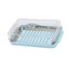 2 In 1 Design Butter Slicer Cutter Transparent Cover Butter Dispenser Slicer  Kitchen Countertop