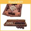 Game Hnefatafl Board Viking Chess Set Wooden Travel Box For Adults Kids Gift