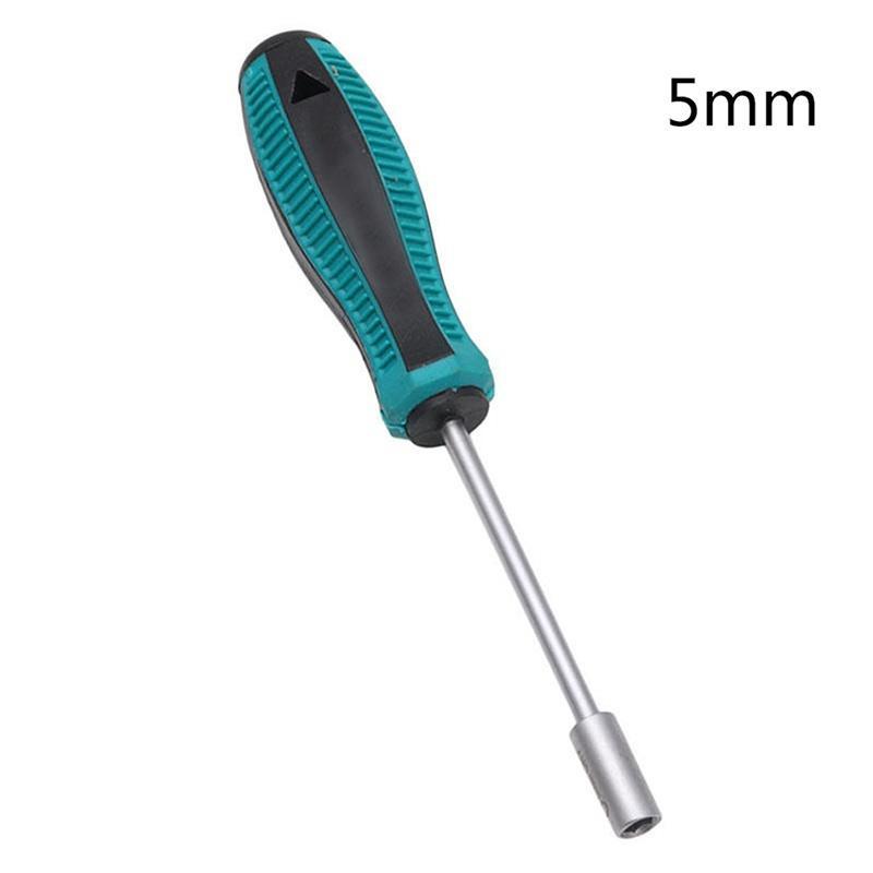 Chiave a Bussola in Metallo Cacciavite Chiave per Dadi Esagonali Utensile Manuale 3mm-8mm