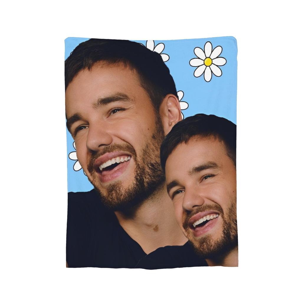 Liam Payne Blankets Fleece All Season Multi-function Warm Throw Blanket for Sofa Travel Rug Piece