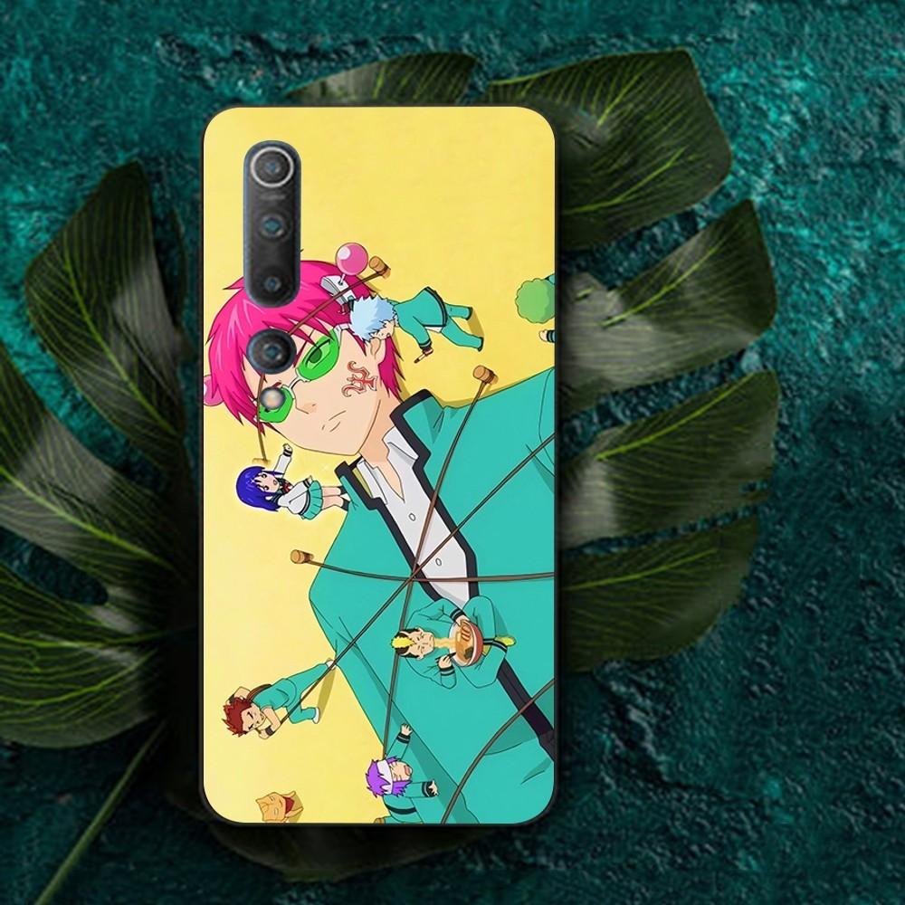 New Anime Saiki Kusuo Phone Case For Redmi Note 4 X 5 A 6 7 8 T 9 9S 10 11 11S 11Epro Poco M3 pro