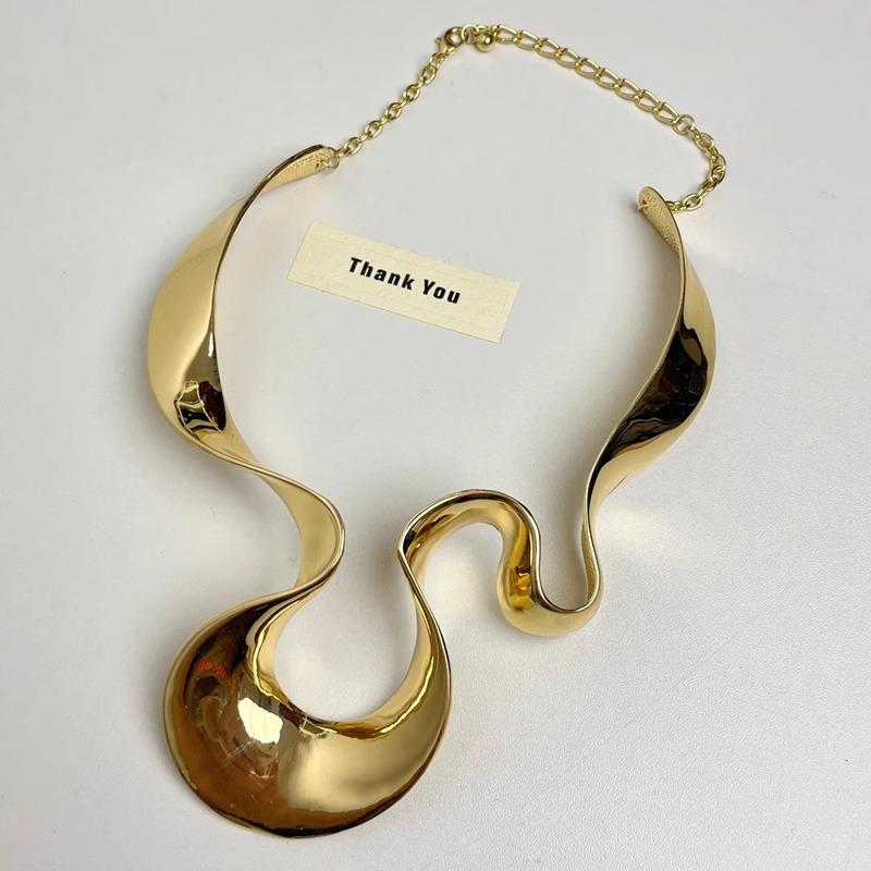 

Draweye Hyperbole Irregular Necklaces for Women Punk Style Vintage Chokers Jewelry Fashion Hiphop Collares Para Mujer