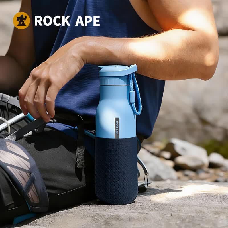 Rock Ape Portable Stainless Steel Insulated Straw Cup
