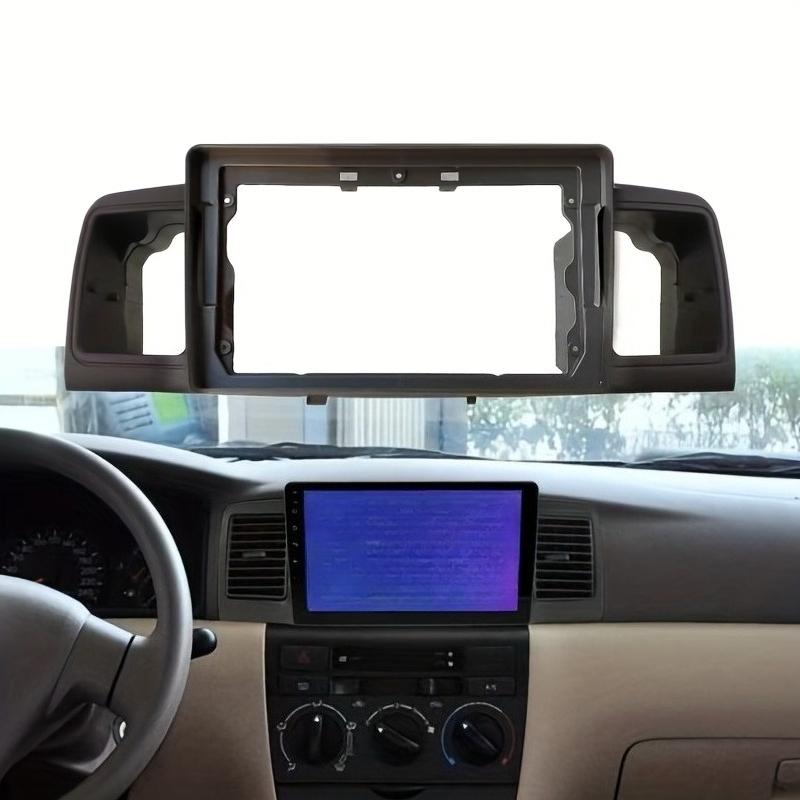 2 Din Car radio 9'' Face Frame Fit For Corolla E120 e 120 BYD F32007-2011 Dashboard Fascia Stereo Panel Dash Car Fascia Frame