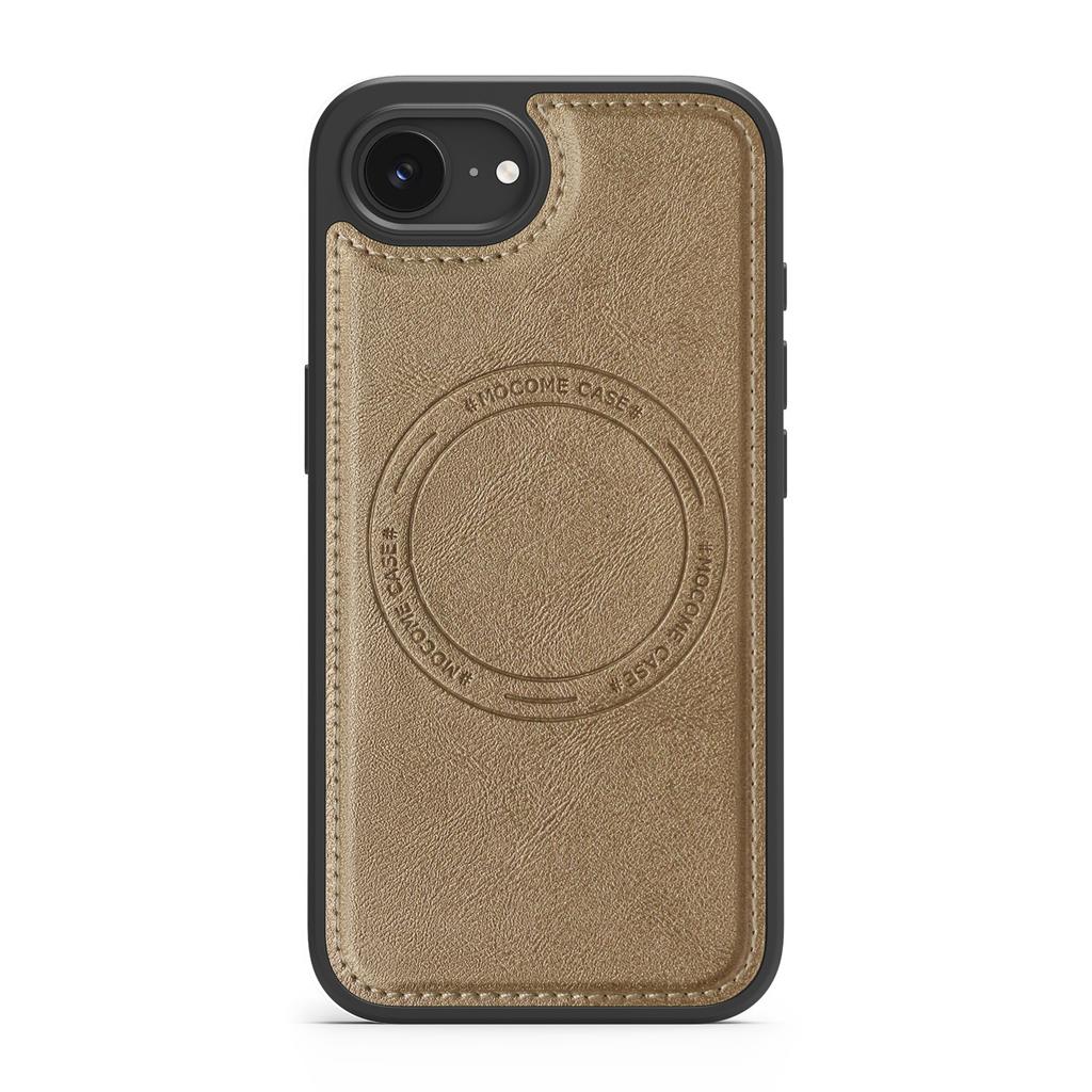 Retro Matte PU Leather Magneti Case For iPhone 17e 16 15 14 13 12 11 Pro Max Plus For Magsafe Wireless Charge Cover Funda