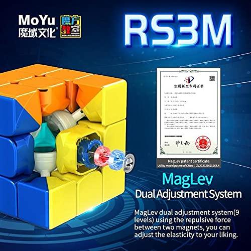 Kancharo [Genuine Product with Pouch] MoYu Cubing Classroom RS Series Competition Cube (RS3M Maglev Stickerless)