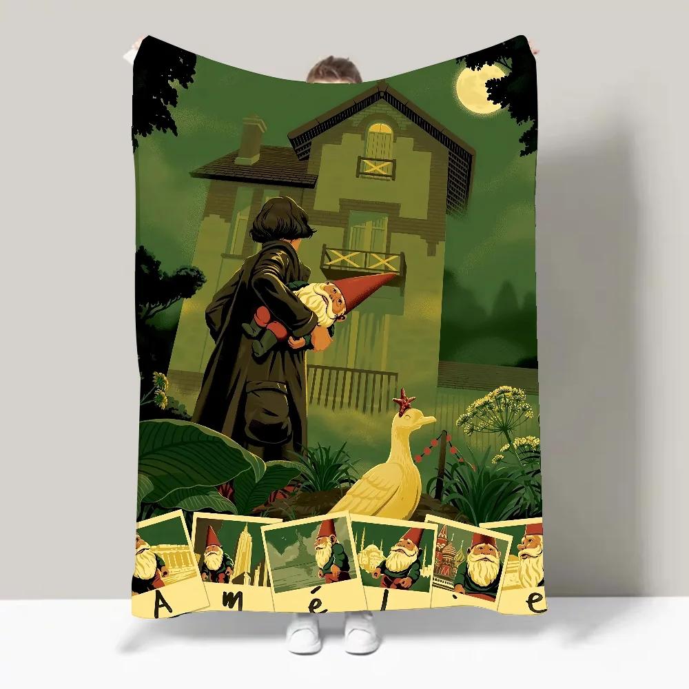 Coperta leggera ispirata al film Amelie Perfetta per Dormitori Pisolini Soggiorno Ufficio Divano Uso Stagionale
