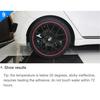 Universal Decorative Scratchproof Stickup 8M Flexible Car Wheel Hub TRIM Mouldings Decoration Strip