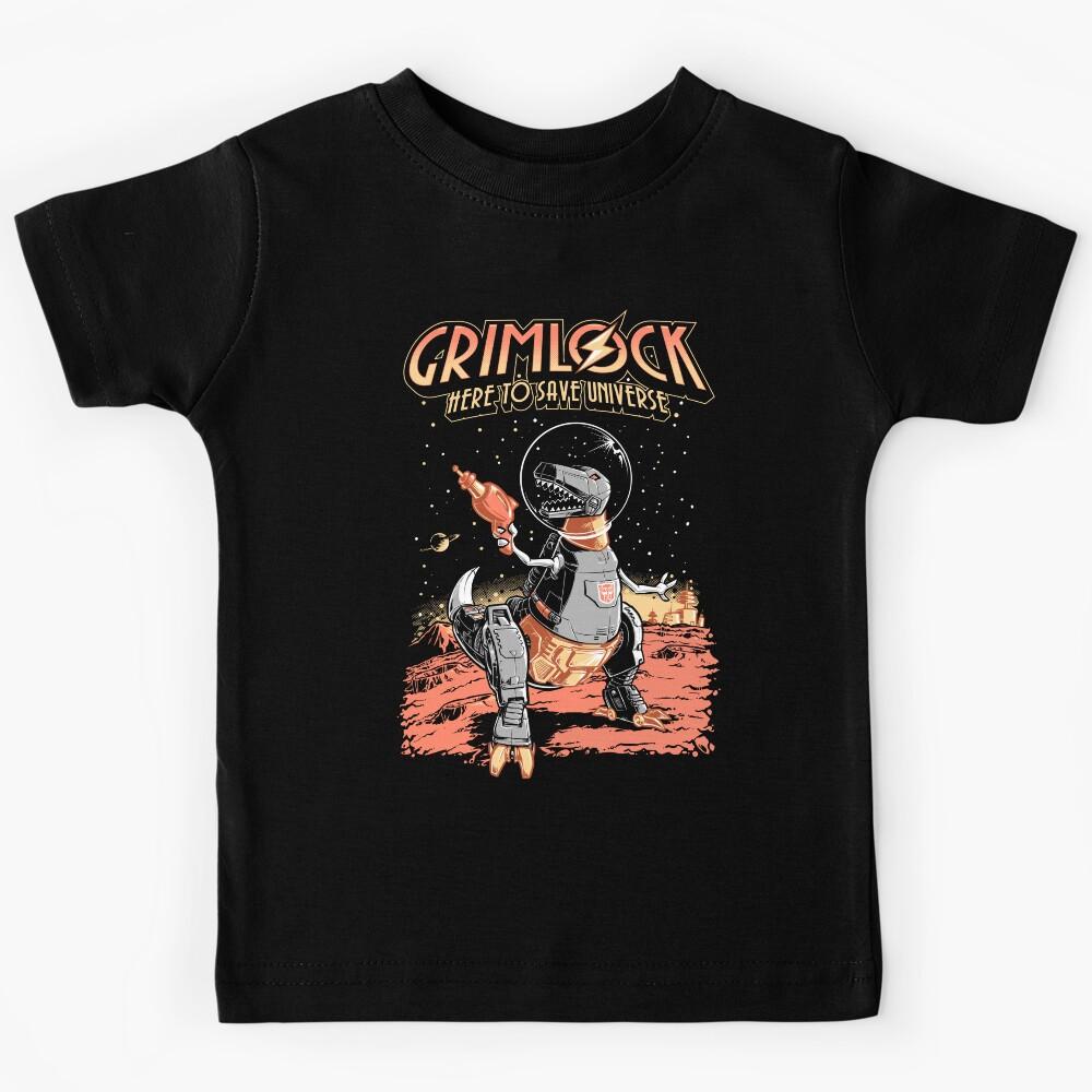 Space Pulp Robot Dinosaur Hero Kids T-Shirt 170