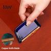 Cashmere Comb Tool Portable Manual Fabric Lint Remover, Reusable Copper Blade Clothes Shaver, Economical Garment Care Mini Pet Hair Fuzz Shaver