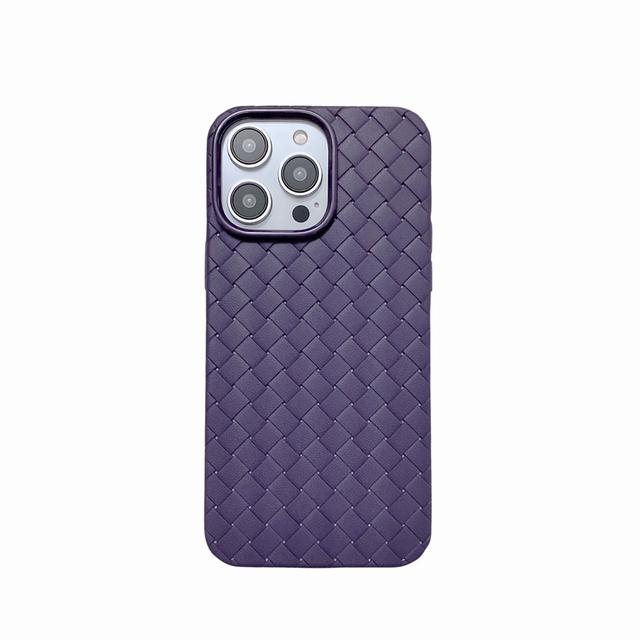 Ultra Thin Braide Weave Skin Phone Case For Iphone 14 12 11 13 Pro Max Xr X Xs 7 8 Plus Soft Tpu Cover
