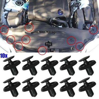 10pcs 9046707201 Engine Under Cover Clip Retainer Fastener For Toyota