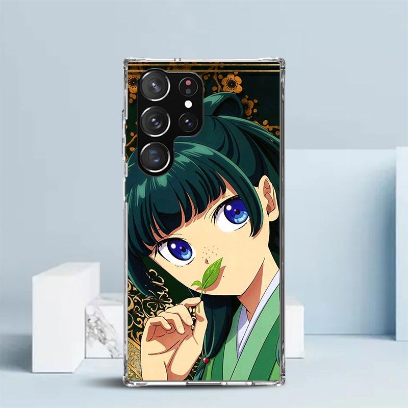 A-Apothecary D-Diaries Anime Soft Cover for Samsung Galaxy S25 Edge S26 S24 S23 Ultra Phone Case S22 S21 Plus S20 FE Print Patte