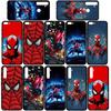 Dla Samsung Galaxy S25 S24 iPhone 17 16 15 Xiaomi Redmi Note 14 13 12 11 Plus Pro Max A57 Etui na telefon Kreskówka Spider-Man Marvel Spiderman OPPO Huawei