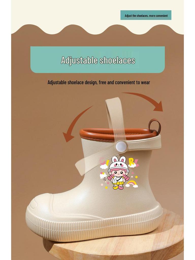 Leichte, rutschfeste, wasserdichte Regenstiefel für Kinder - Ausgabe 2026