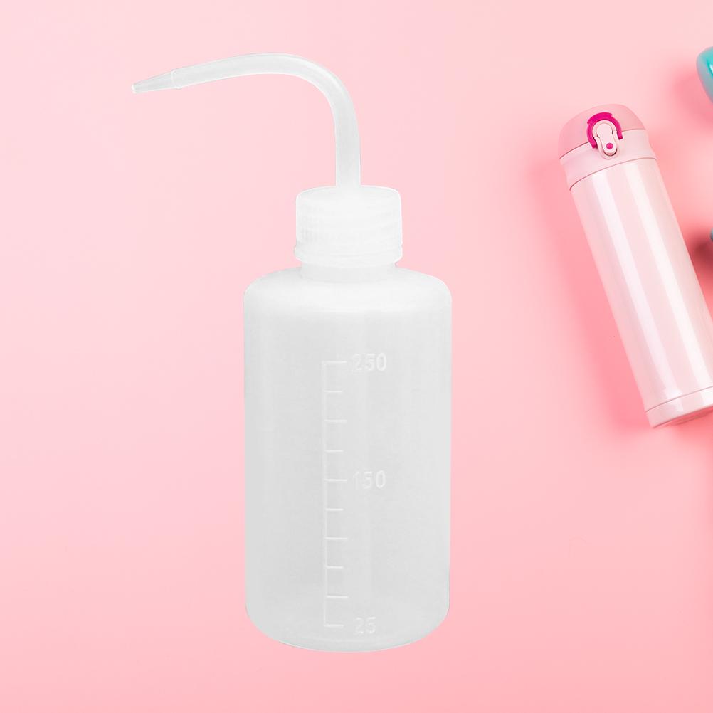 Buy 1pc 250ml Wash Bottle Clear Empty Soap Bottle Squeeze Bottle for