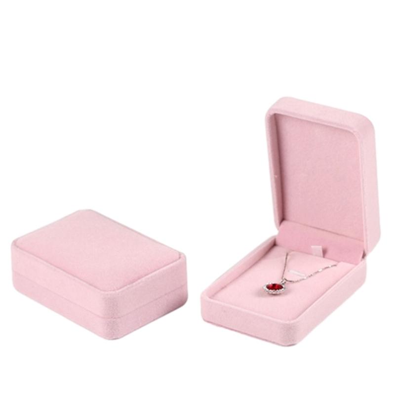 Protective Jewelry Box Portable Jewellery Holder Soft Jewelry Display Case Props Rings/Earrings/Necklace/Bracelet Holder