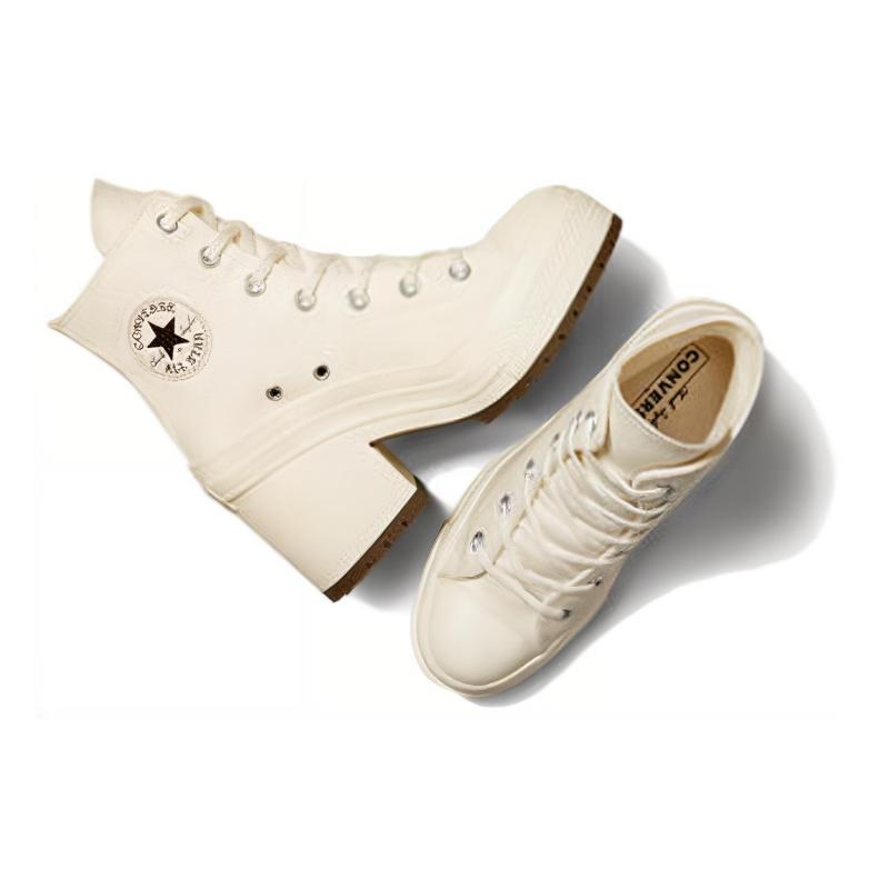 Converse Chuck 70 High Heel Style High Top Canvas Women's Off-White