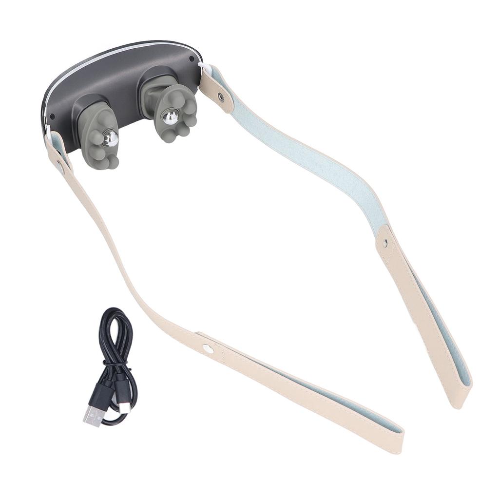 Neck Massager Relieve Muscle Pain Portable Rechargeable Kneading Hot Compress Neck Massager for