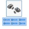 Shower Door Runner Wheels, Plastic Pulleys Sliding Door Rollers For Shower Cabin Bathr