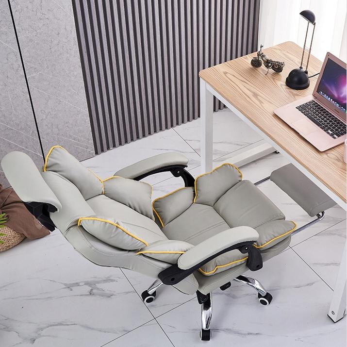 COMO gray ergonomic swivel office chair