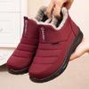 Winter 2024 New Men's Casual Warm Short Boots with Thick Velvet Old Beijing Cloth Shoes Men's Anti Slip Cotton Shoes