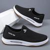 One-pedal trendy sports walking men's shoes summer new fly-woven mesh shoes breathable and lightweight thin lazy shoes