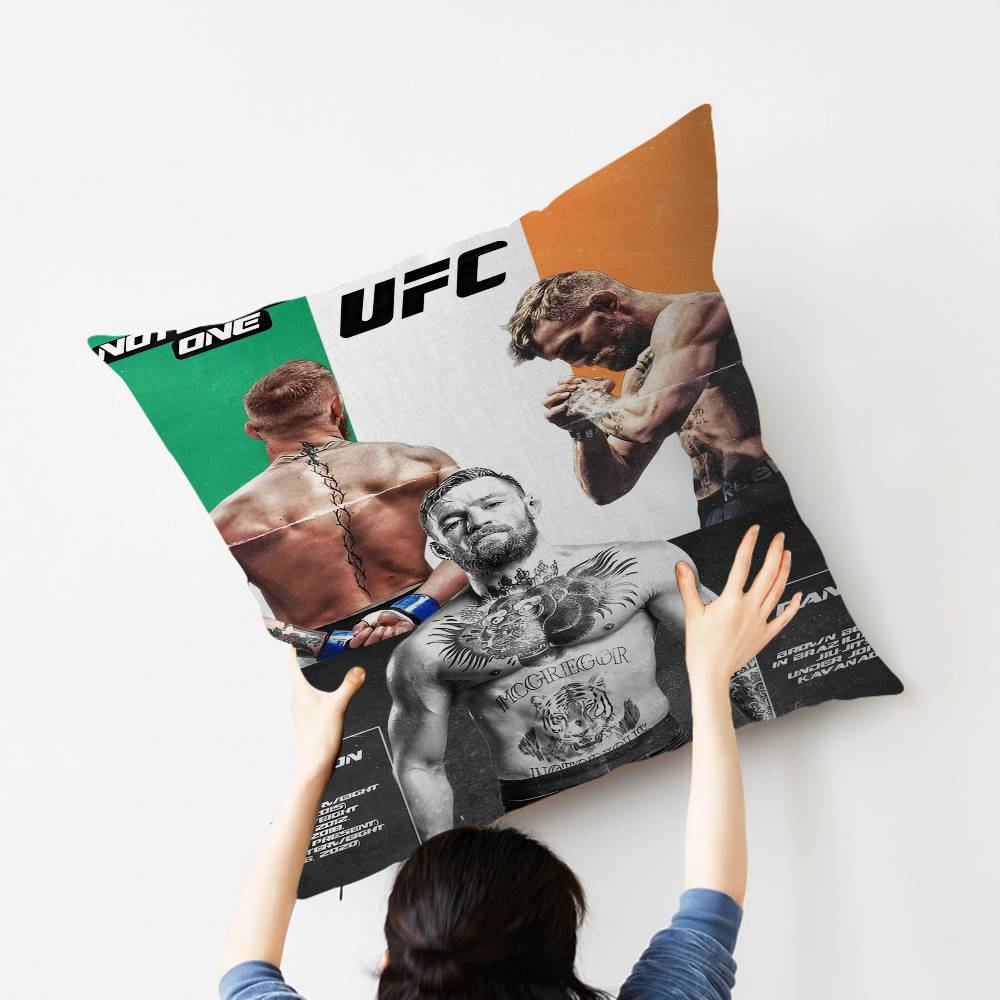 Boxing Conor McGregor Professional Boxers Pillowcase toon Gift Cushion Cover Bedroom Home Sofa Chair Seat Decor pillow case