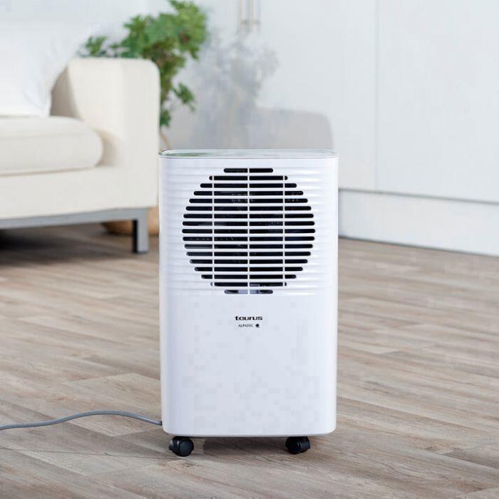 Déshumidificateur Taurus Alpatec Pleasant De 210W, 2 Vitesses, Réservoir 12L/24h, Pour Surface Max 25 M², Minuterie