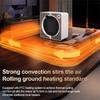 500W Electric Heater Low-power Fan Heater PTC Ceramic Heating Home Small Sun Heater Intelligent Warm Hot Air Blower For Winter