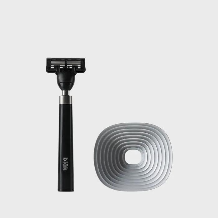 Block Razor + Stand Set