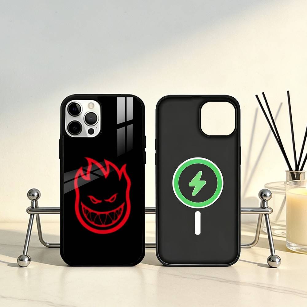 COOL Little Fire Man Phone Case For iPhone17,16,15,14,13,12,11 Plus,Pro Max Magnetic For Magsafe Wireless Charging