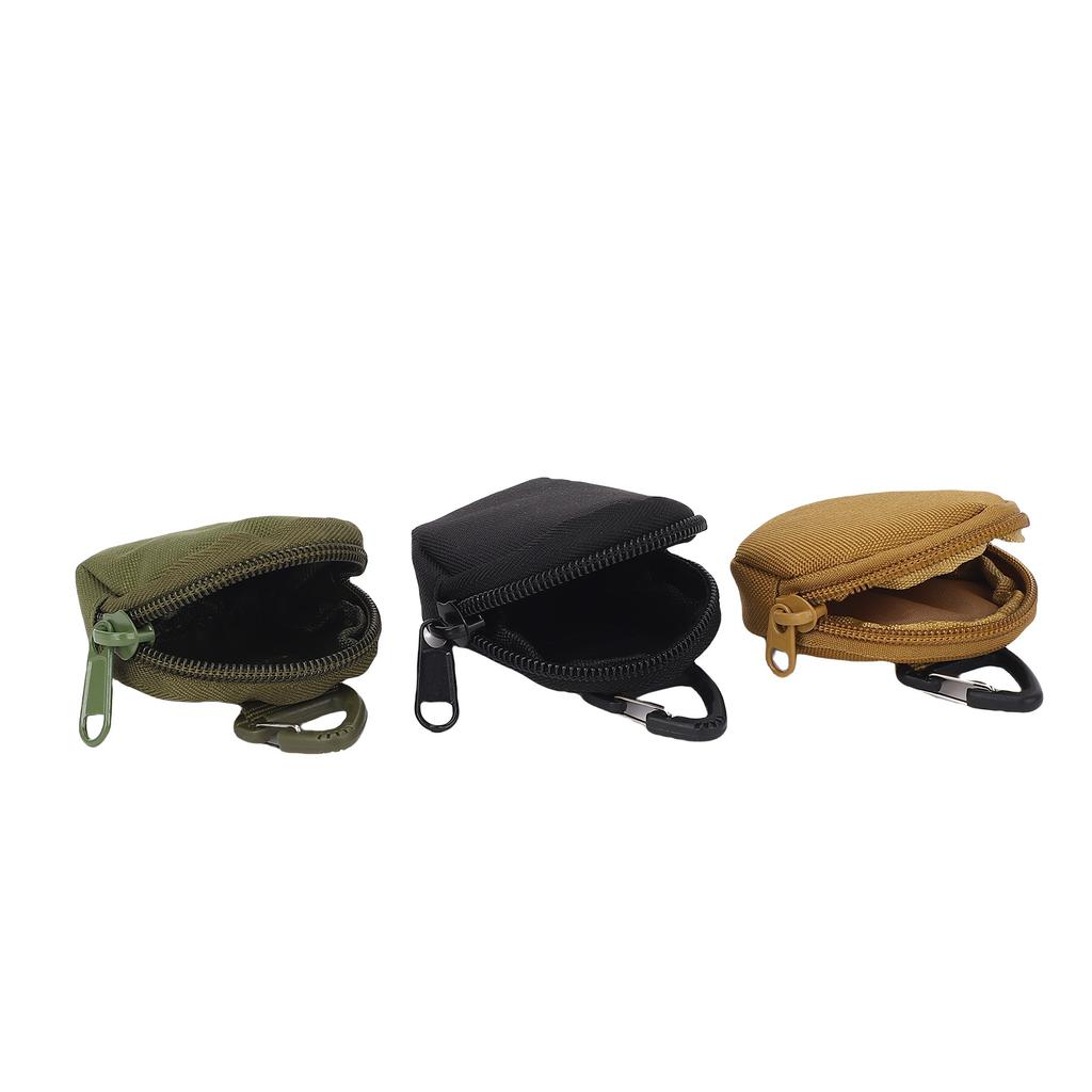 3pcs Dog Treat Pouch Round Pet Zipper Bag Dog Training Snack Bag For Walking Camping Hiking