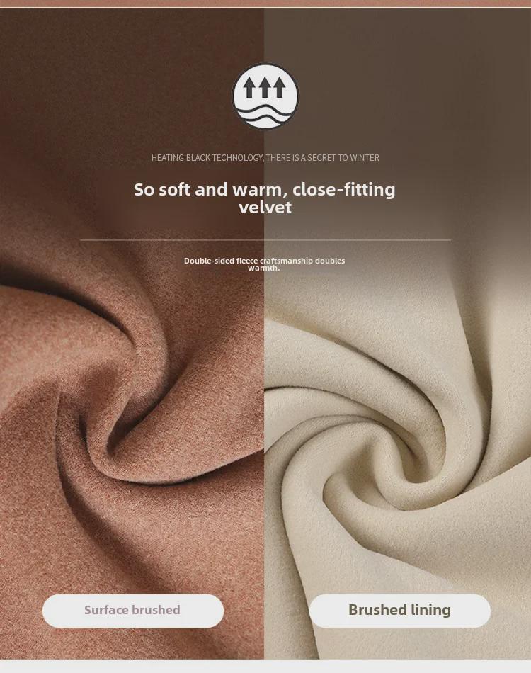 Maternity Thermal Nursing Top: Plus Size Velvet Postpartum & Feeding Wear for Autumn/Winter