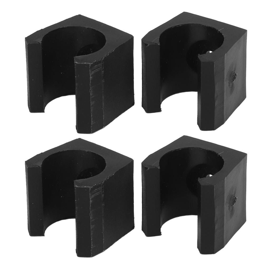20pcs Pool Stick Clips Durable Pool Cue Rack Light Weight Black Billiards Cue Locating Clip Holder for Home Club