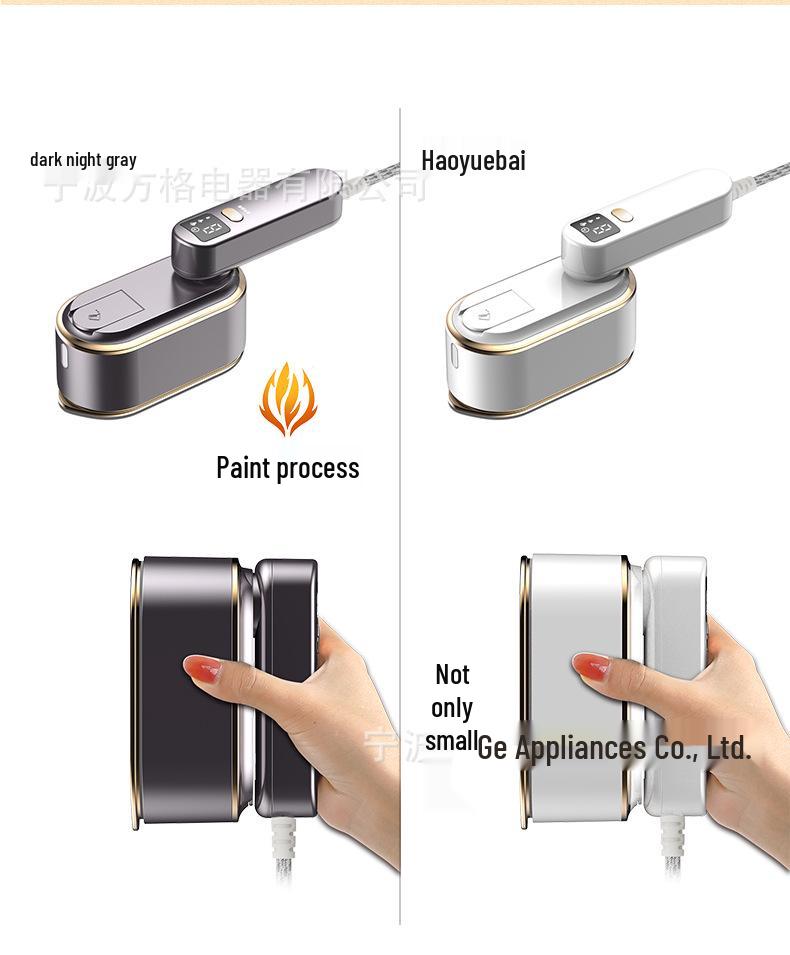 Wall-Mounted Handheld Garment Steamer: Mini Portable Electric Iron & Wrinkle Remover