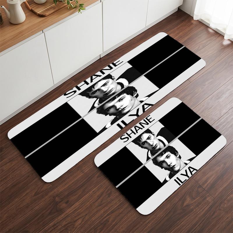 Heated Rivalry (19) Flannel Kitchen Mat Soft Anti-Slip Kitchen Floor Runner Rug Kitchen Rug for Home Kitchen Decor