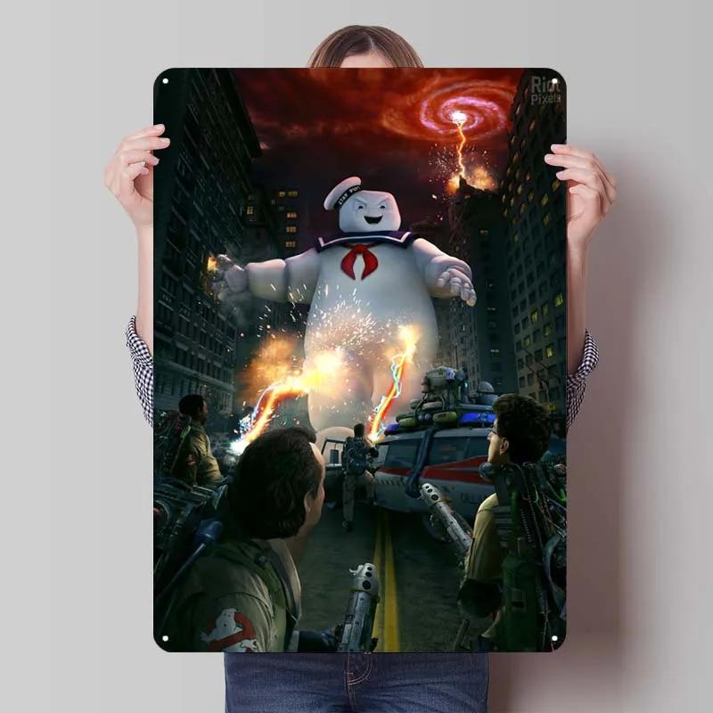 Classic Movie Metal Poster Wall Art Mural Custom Vintage Metal Tin Signs for Wall Art Decoration Man Cave Room Wall Sign Deco