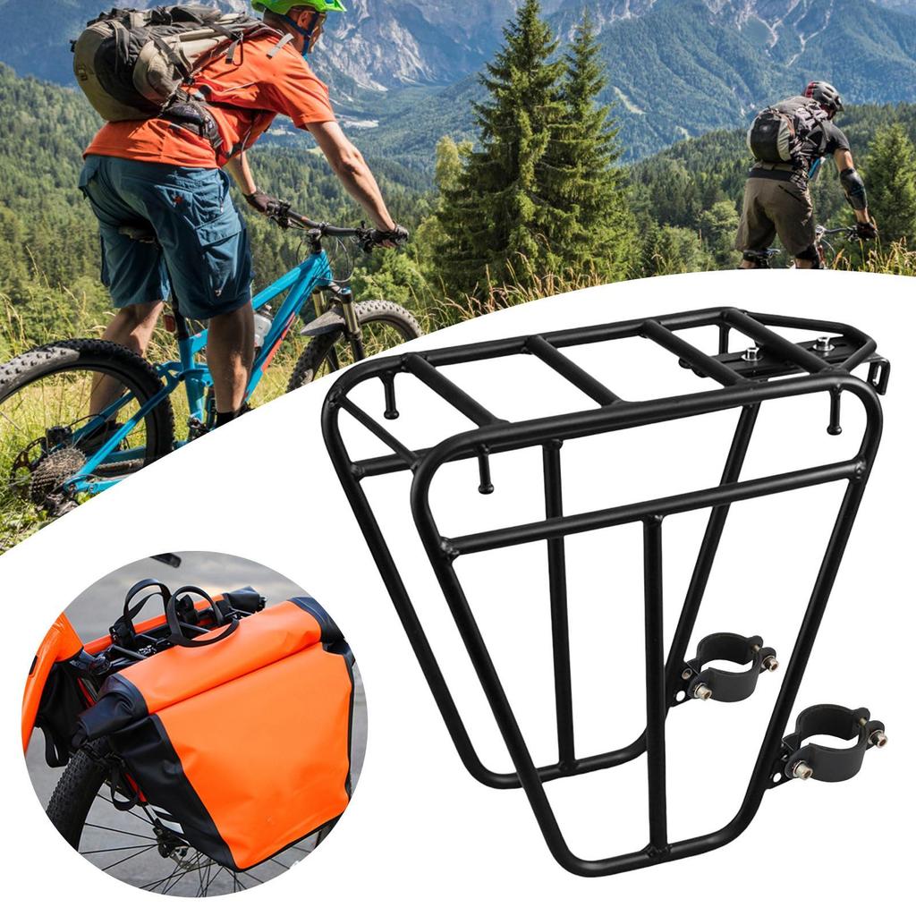 Heavy Duty Steel Bicycle Parking Rack Mountain Bike Cargo Rack Cycling Luggage Carrier Bike Repair Stand Accessory