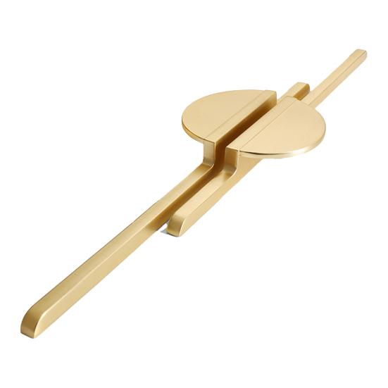 Easy To Install Zinc Alloy Useful Half Round Anti-deformed Door Knob Drawer Handle