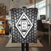1pc Borussia Print Flannel Blanket, High quality Comfortable for All Seasons, Home Decor, Warmth and Comfort, Perfect for Christmas Gifts19