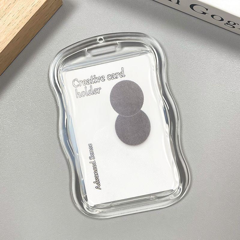 Bus Card Holder ID Sleeve - Durable Protection for Student, Work, or Meal Cards