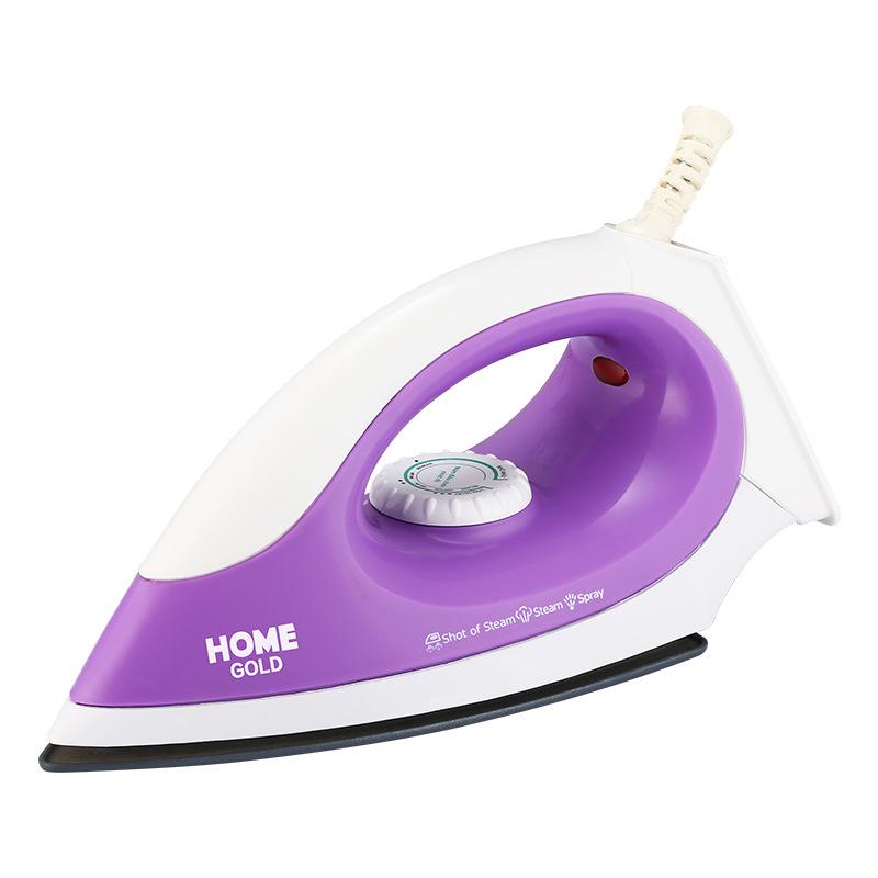 Compact Handheld Steam Iron with Ceramic Soleplate and Large Water Tank