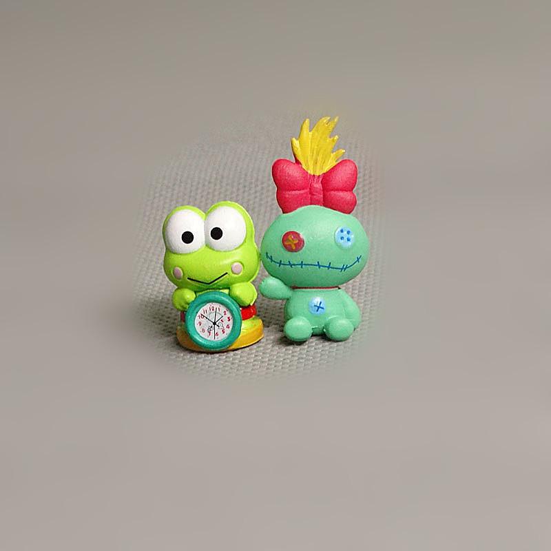 

2Pcs/Kit Animation Design Animation Figure Lilo & Stitch Frog Playthings Figures Collector-Worthy Plaything POLYVINYL CHLORIDE Miniature Celebration