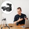 Schnellspann-Schienenklemme mit 15mm Einzelstabhalterung Passend für Schiene und 15mm Stangenrohr Kamera Fotozubehör